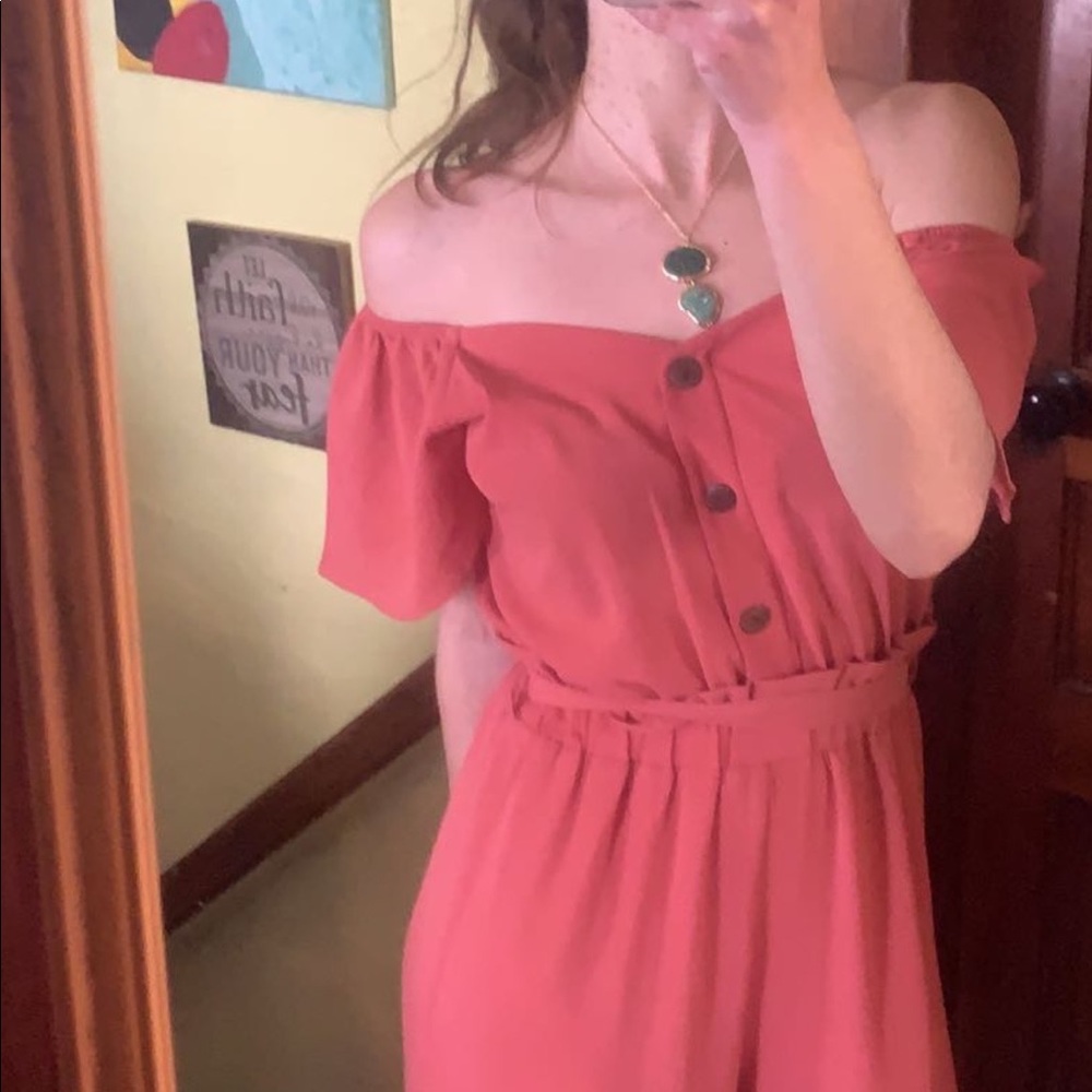 Monteau Los Angeles Mauve/NudePink Romper Size xs